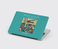 Thumbnail for VINTAGE G4042 - The Volcano Watch - Designed MacBook Cases design on turquoise