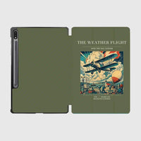 Thumbnail for VINTAGE G4045 - The Weather Flight - Designed iPad & Samsung Tablet Cases design on greenarmy samsung