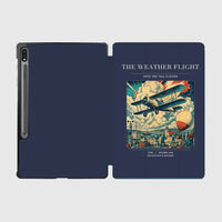 Thumbnail for VINTAGE G4045 - The Weather Flight - Designed iPad & Samsung Tablet Cases design on navyblue samsung