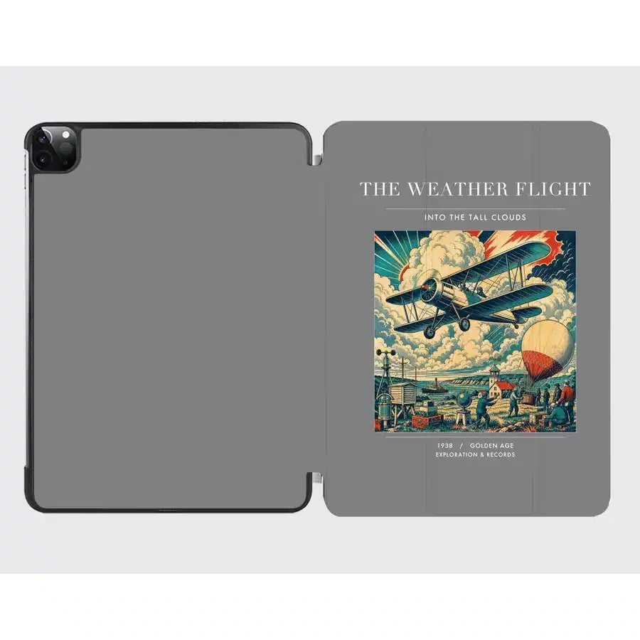 VINTAGE G4045 - The Weather Flight - Designed iPad & Samsung Tablet Cases design on gray ipad