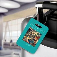 Thumbnail for VINTAGE G4047 - The Aero Club - Acrylic Luggage Tags design on turquoise