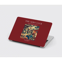 Thumbnail for VINTAGE G4047 - The Aero Club - Designed MacBook Cases design on darkred