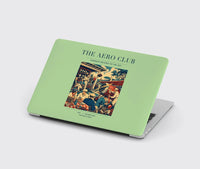Thumbnail for VINTAGE G4047 - The Aero Club - Designed MacBook Cases design on lightgreen