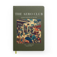 Thumbnail for VINTAGE G4047 - The Aero Club - Designed Notebooks design on greenarmy