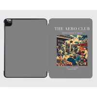 Thumbnail for VINTAGE G4047 - The Aero Club - Designed iPad & Samsung Tablet Cases design on gray ipad