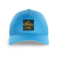 Thumbnail for VINTAGE G4049 - The Night Hangar - Printed Hat design on lightblue