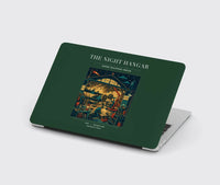 Thumbnail for VINTAGE G4049 - The Night Hangar - Designed MacBook Cases design on darkgreen