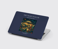 Thumbnail for VINTAGE G4049 - The Night Hangar - Designed MacBook Cases design on navyblue