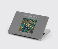 Thumbnail for VINTAGE G4050 - The River Patrol - Designed MacBook Cases design on gray