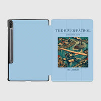 Thumbnail for VINTAGE G4050 - The River Patrol - Designed iPad & Samsung Tablet Cases design on lightblue samsung