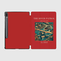Thumbnail for VINTAGE G4050 - The River Patrol - Designed iPad & Samsung Tablet Cases design on red samsung