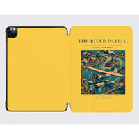 Thumbnail for VINTAGE G4050 - The River Patrol - Designed iPad & Samsung Tablet Cases design on yellow ipad