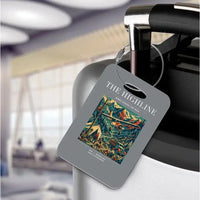 Thumbnail for VINTAGE G4051 - The Highline - Acrylic Luggage Tags design on gray