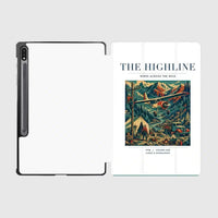 Thumbnail for VINTAGE G4051 - The Highline - Designed iPad & Samsung Tablet Cases design on white samsung