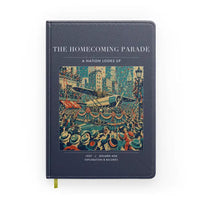Thumbnail for VINTAGE G4053 - The Homecoming Parade - Designed Notebooks design on navyblue