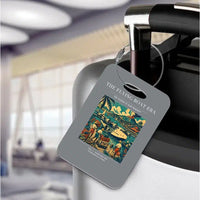 Thumbnail for VINTAGE G4055 - The Flying Boat Era - Acrylic Luggage Tags design on gray