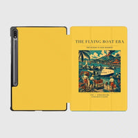 Thumbnail for VINTAGE G4055 - The Flying Boat Era - Designed iPad & Samsung Tablet Cases design on yellow samsung