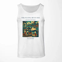 Thumbnail for VINTAGE G4055 - The Flying Boat Era - Designed Tank Tops design on white