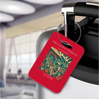 Thumbnail for VINTAGE G4057 - The Lagoon Terminal - Acrylic Luggage Tags design on red