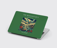 Thumbnail for VINTAGE G4061 - The Monsoon Run - Designed MacBook Cases design on green