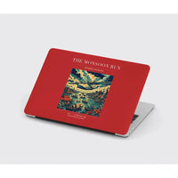 Thumbnail for VINTAGE G4061 - The Monsoon Run - Designed MacBook Cases design on red