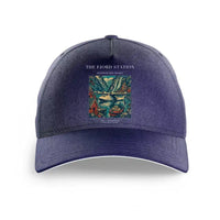 Thumbnail for VINTAGE G4062 - The Fjord Station - Printed Hat design on darkblue
