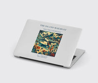 Thumbnail for VINTAGE G4065 - The Island Mailboat - Designed MacBook Cases design on lightgray
