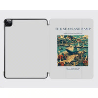 Thumbnail for VINTAGE G4068 - The Seaplane Ramp - Designed iPad & Samsung Tablet Cases design on lightgray ipad