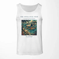 Thumbnail for VINTAGE G4069 - The Atoll Fuel Stop - Designed Tank Tops design on white