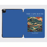 Thumbnail for VINTAGE G4070 - The Cape Route - Designed iPad & Samsung Tablet Cases design on blue ipad