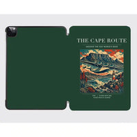 Thumbnail for VINTAGE G4070 - The Cape Route - Designed iPad & Samsung Tablet Cases design on darkgreen ipad