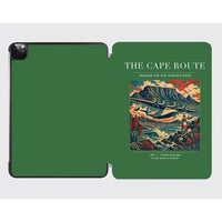 Thumbnail for VINTAGE G4070 - The Cape Route - Designed iPad & Samsung Tablet Cases design on green ipad