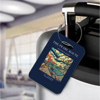 Thumbnail for VINTAGE G4072 - The Pearl Route - Acrylic Luggage Tags design on navyblue