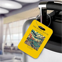 Thumbnail for VINTAGE G4072 - The Pearl Route - Acrylic Luggage Tags design on yellow