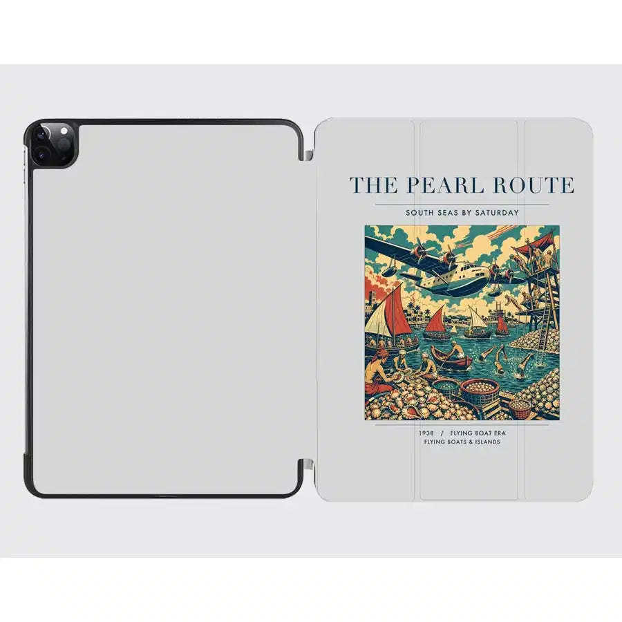 VINTAGE G4072 - The Pearl Route - Designed iPad & Samsung Tablet Cases design on lightgray ipad