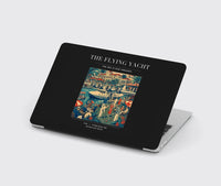 Thumbnail for VINTAGE G4075 - The Flying Yacht - Designed MacBook Cases design on black