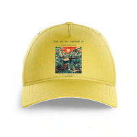 Thumbnail for VINTAGE G4076 - The Arctic Amphibian - Printed Hat design on yellow