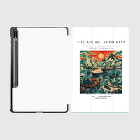 Thumbnail for VINTAGE G4076 - The Arctic Amphibian - Designed iPad & Samsung Tablet Cases design on white samsung