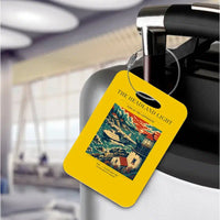 Thumbnail for VINTAGE G4078 - The Headland Light - Acrylic Luggage Tags design on yellow