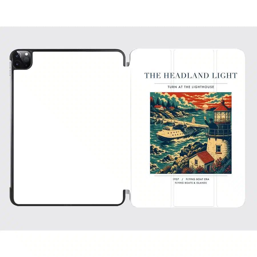 VINTAGE G4078 - The Headland Light - Designed iPad & Samsung Tablet Cases design on white ipad