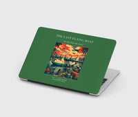 Thumbnail for VINTAGE G4079 - The Last Flying Boat - Designed MacBook Cases design on green
