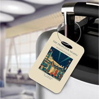 Thumbnail for VINTAGE G4080 - The Propliner Nights - Acrylic Luggage Tags design on beige