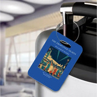 Thumbnail for VINTAGE G4080 - The Propliner Nights - Acrylic Luggage Tags design on blue