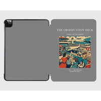Thumbnail for VINTAGE G4081 - The Observation Deck - Designed iPad & Samsung Tablet Cases design on gray ipad