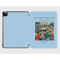 Thumbnail for VINTAGE G4081 - The Observation Deck - Designed iPad & Samsung Tablet Cases design on lightblue ipad