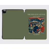Thumbnail for VINTAGE G4082 - The Red-Eye Lounge - Designed iPad & Samsung Tablet Cases design on greenarmy ipad