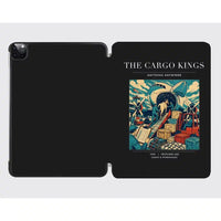 Thumbnail for VINTAGE G4085 - The Cargo Kings - Designed iPad & Samsung Tablet Cases design on black ipad