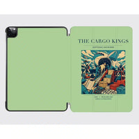 Thumbnail for VINTAGE G4085 - The Cargo Kings - Designed iPad & Samsung Tablet Cases design on lightgreen ipad