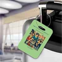 Thumbnail for VINTAGE G4087 - The Champagne Service - Acrylic Luggage Tags design on lightgreen