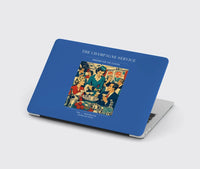 Thumbnail for VINTAGE G4087 - The Champagne Service - Designed MacBook Cases design on blue